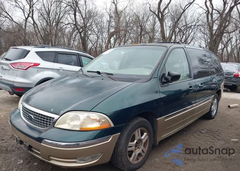 2001 Ford Windstar Sel z USA, uszkodzony, nr VIN 2FMDA53461BC09930